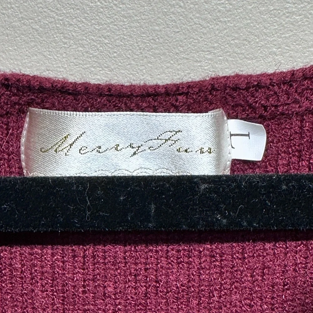 Women's Cable‎ Knit Sweater - Pink